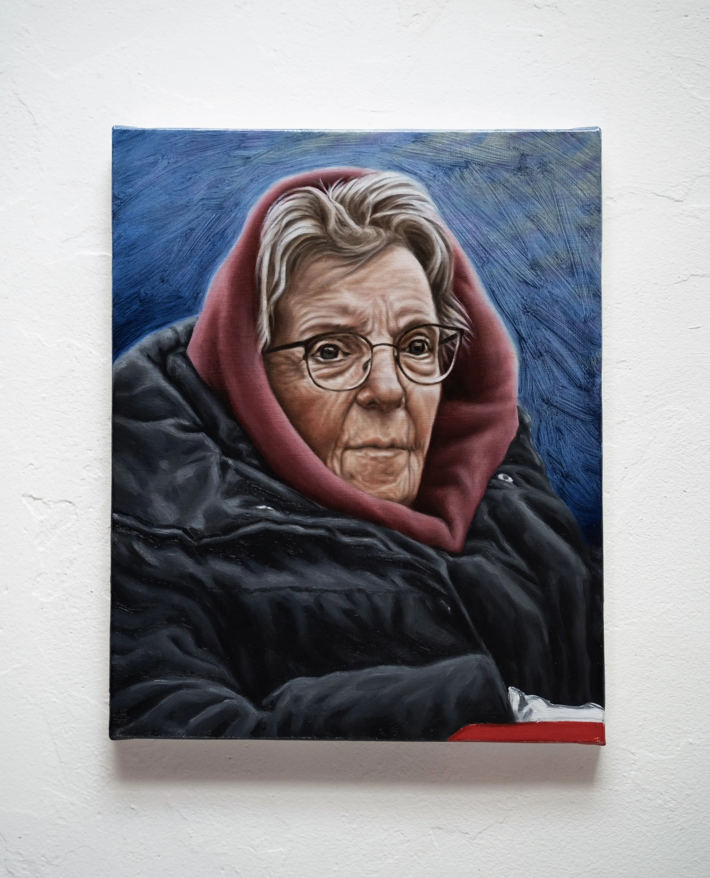 Anne  — Huile sur toile 
41,5 cm x 33 cm 
2025