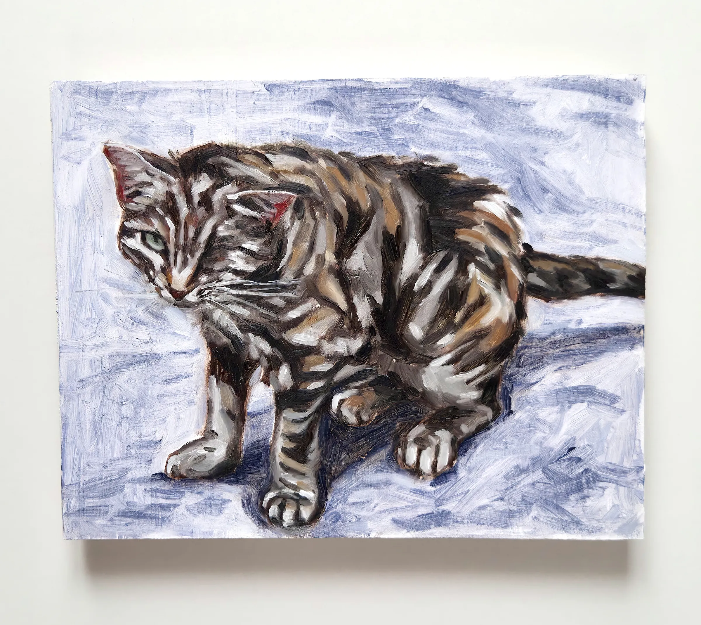 Le petit borgne — Huile sur bois
25cm x 32cm
2026 — 2026